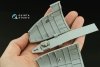 Quinta Studio QD32236 Boeing B-17E/F Navigator, bombardier, waist and tail gunners compartments. 3D-Printed coloured Interior (HK models) 1/32